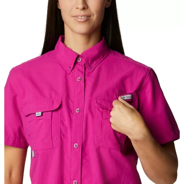 imageColumbia Womens Bahama Short Sleeve ShirtWild Fuchsia