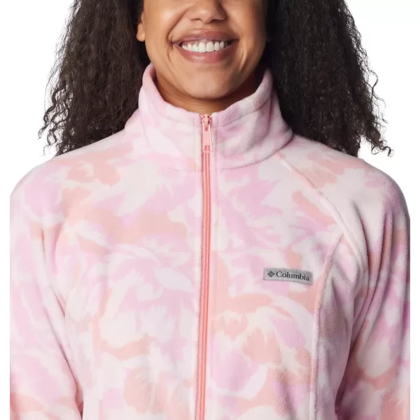 imageColumbia Womens Benton Springs Printed Full ZipSalmon Rose Peonies