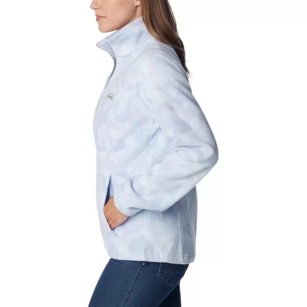imageColumbia Womens Benton Springs Printed Full ZipWhisper Peonies