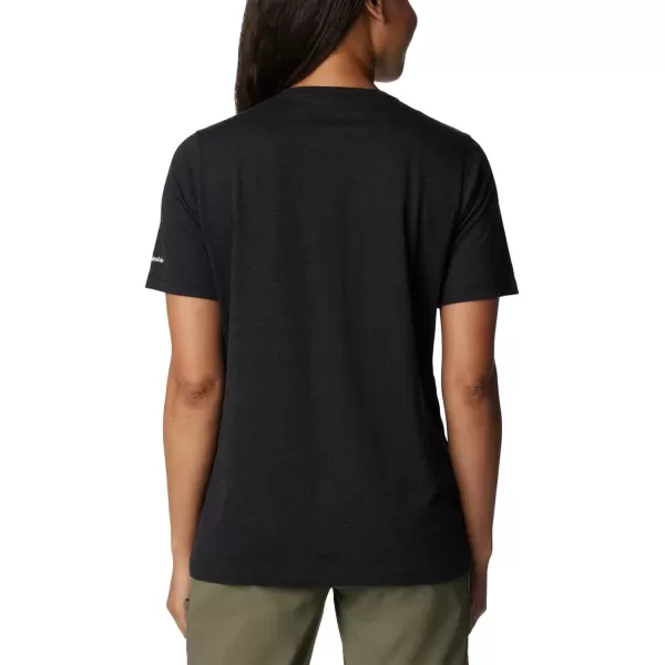 imageColumbia Womens Bluebird Day Relaxed Crew NeckBlack HeatherBranded Bouquet