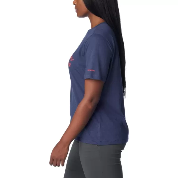 imageColumbia Womens Bluebird Day Relaxed Crew NeckNocturnal HeatherCanada Treescape