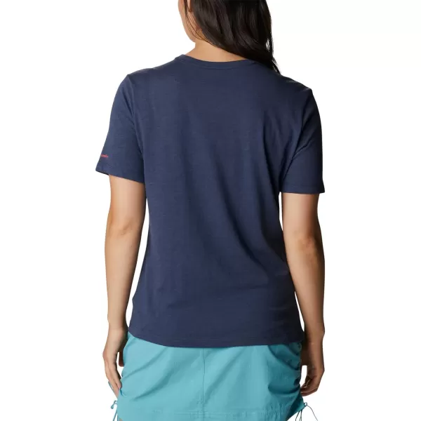 imageColumbia Womens Bluebird Day Relaxed Crew NeckNocturnal HeatherCsc Gem Confetti