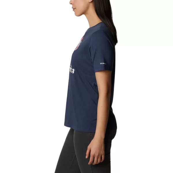 imageColumbia Womens Bluebird Day Relaxed Crew NeckNocturnal HeatherLakeshore Flora