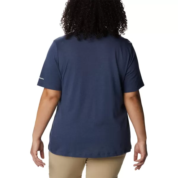 imageColumbia Womens Bluebird Day Relaxed Crew NeckNocturnal HeatherLakeshore Flora