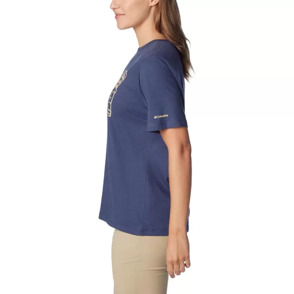 imageColumbia Womens Bluebird Day Relaxed Crew NeckNocturnal HeatherOregon Treescape