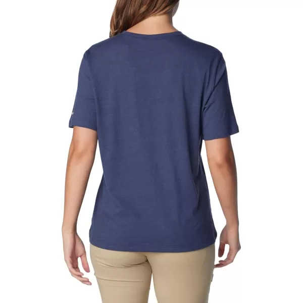 imageColumbia Womens Bluebird Day Relaxed Crew NeckNocturnal HeatherOregon Treescape