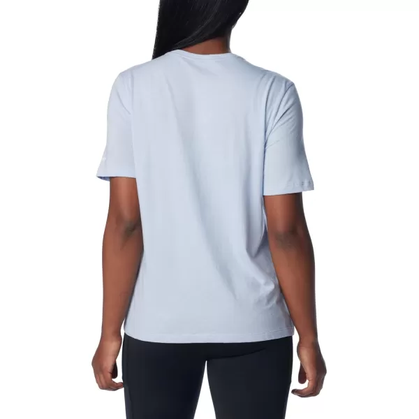 imageColumbia Womens Bluebird Day Relaxed Crew NeckWhisper HeatherBranded Bouquet