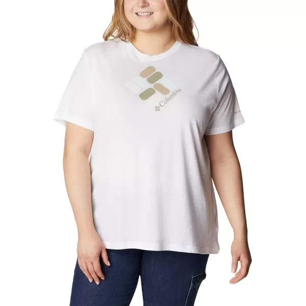 imageColumbia Womens Bluebird Day Relaxed Crew NeckWhiteCsc Gem Confetti