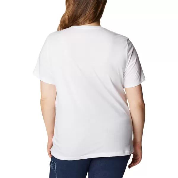 imageColumbia Womens Bluebird Day Relaxed Crew NeckWhiteCsc Gem Confetti