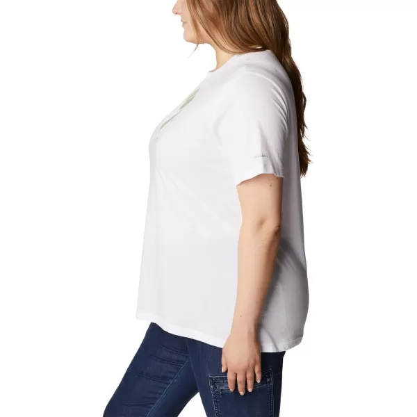 imageColumbia Womens Bluebird Day Relaxed Crew NeckWhiteCsc Gem Confetti