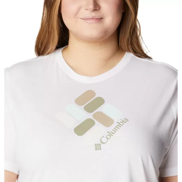 imageColumbia Womens Bluebird Day Relaxed Crew NeckWhiteCsc Gem Confetti
