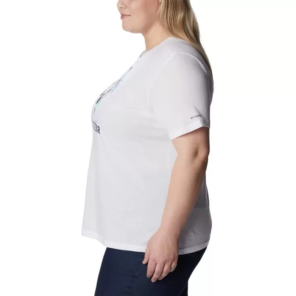 imageColumbia Womens Bluebird Day Relaxed Crew NeckWhiteLakeshore Flora