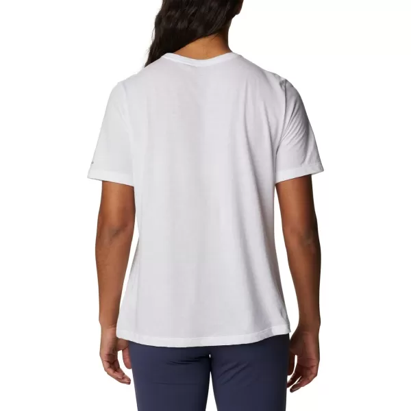 imageColumbia Womens Bluebird Day Relaxed Crew NeckWhiteLakeshore Flora