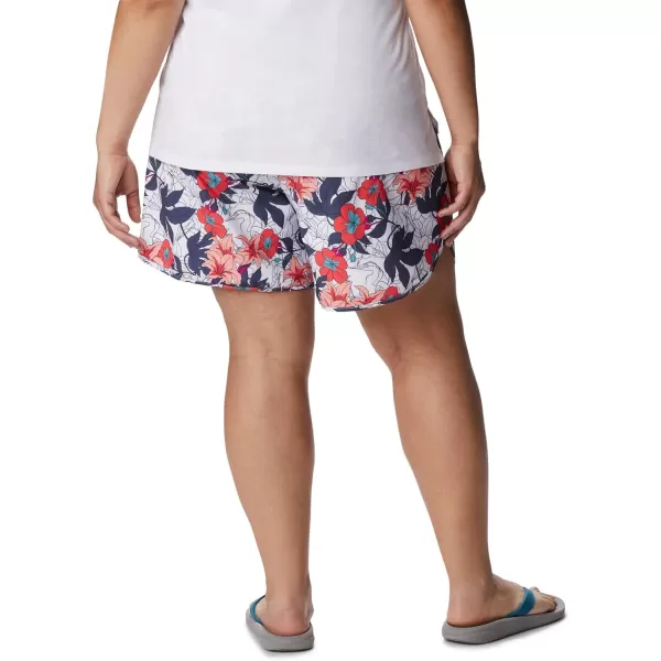 imageColumbia Womens Bogata Bay Stretch Printed ShortWhite Lakeshore Floral Multi