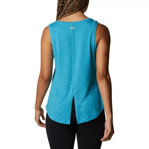 imageColumbia Womens Cades Cape TankClear Water  White Logo