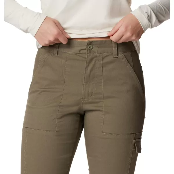 imageColumbia Womens Calico Basin Cotton PantStone Green