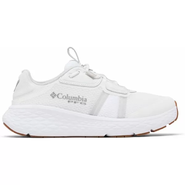 imageColumbia Womens Castback Tc PFG Boat ShoeWhiteSilver Grey