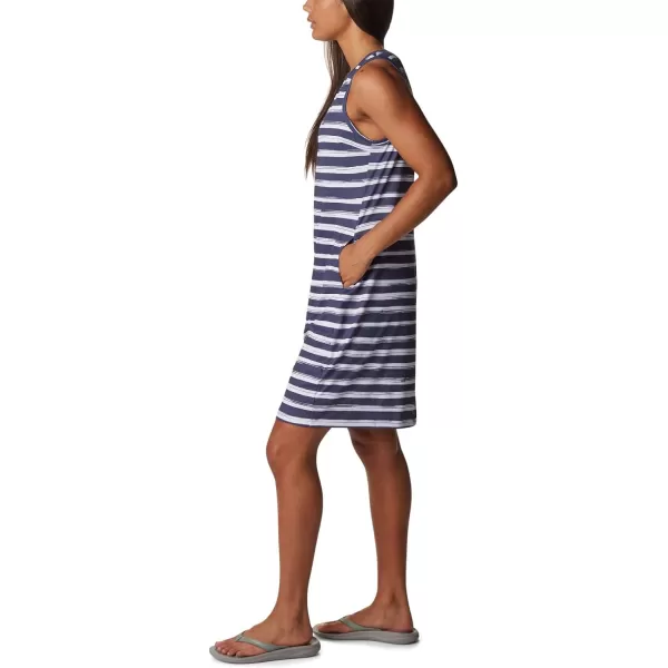 imageColumbia Womens Chill River Printed DressNocturnal Brush Stripe