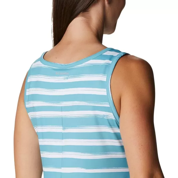 imageColumbia Womens Chill River Printed DressSea Wave Brush Stripe