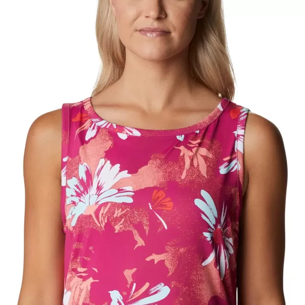 imageColumbia Womens Chill River Printed DressWild Fuchsia Daisy Party Multi