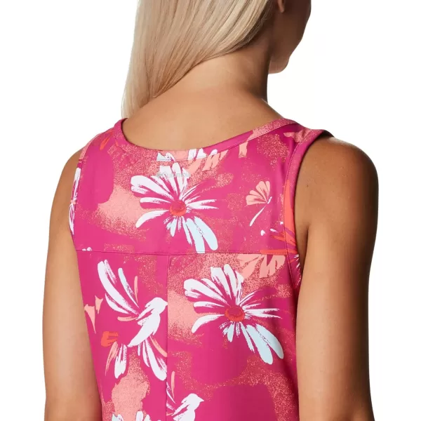 imageColumbia Womens Chill River Printed DressWild Fuchsia Daisy Party Multi