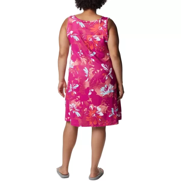imageColumbia Womens Chill River Printed DressWild Fuchsia Daisy Party Multi