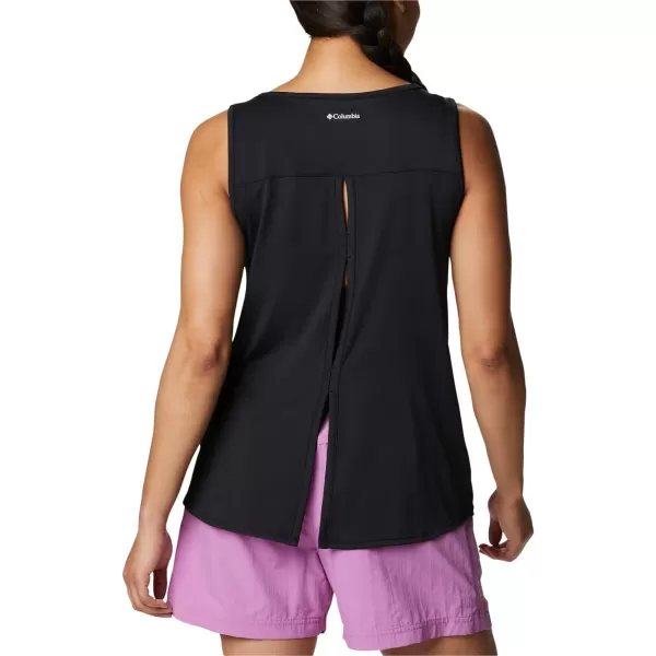 imageColumbia Womens Columbia Womens Chill River Tank Top Moisture Wicking Sun ProtectionBlack