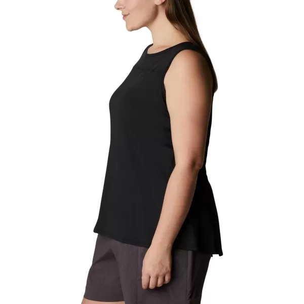 imageColumbia Womens Columbia Womens Chill River Tank Top Moisture Wicking Sun ProtectionBlack