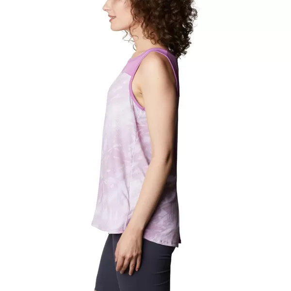 imageColumbia Womens Columbia Womens Chill River Tank Top Moisture Wicking Sun ProtectionBlossom PinkSunburst Print
