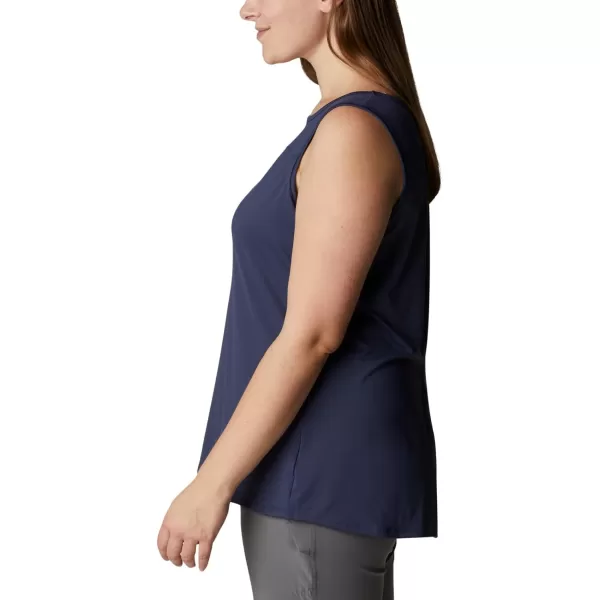 imageColumbia Womens Columbia Womens Chill River Tank Top Moisture Wicking Sun ProtectionNocturnal