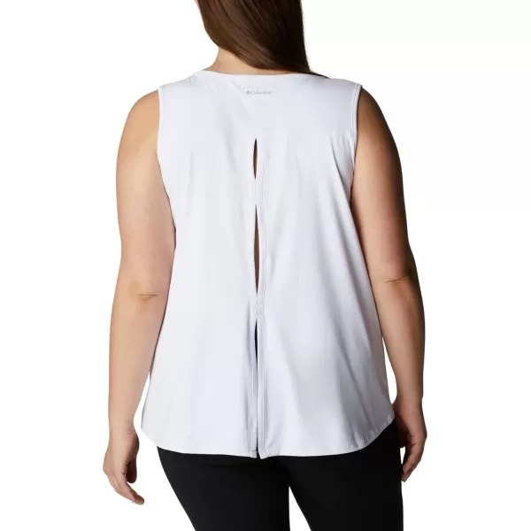 imageColumbia Womens Columbia Womens Chill River Tank Top Moisture Wicking Sun ProtectionWhite