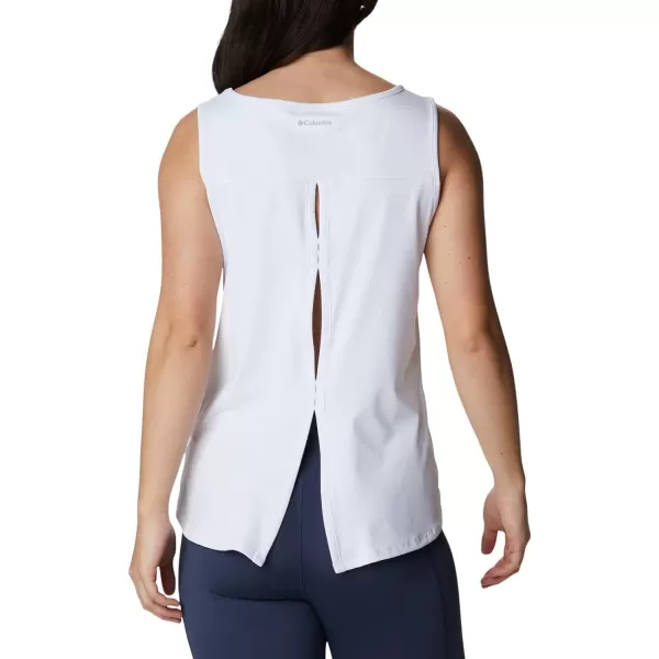imageColumbia Womens Columbia Womens Chill River Tank Top Moisture Wicking Sun ProtectionWhite