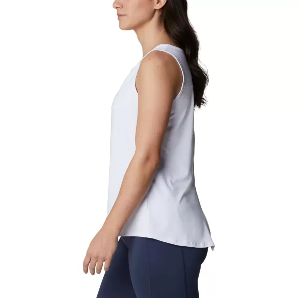 imageColumbia Womens Columbia Womens Chill River Tank Top Moisture Wicking Sun ProtectionWhite