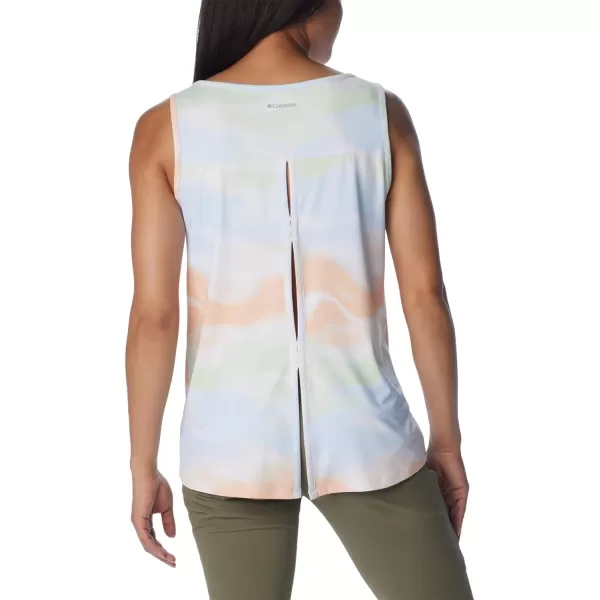 imageColumbia Womens Columbia Womens Chill River Tank Top Moisture Wicking Sun ProtectionWhite Undercurrent