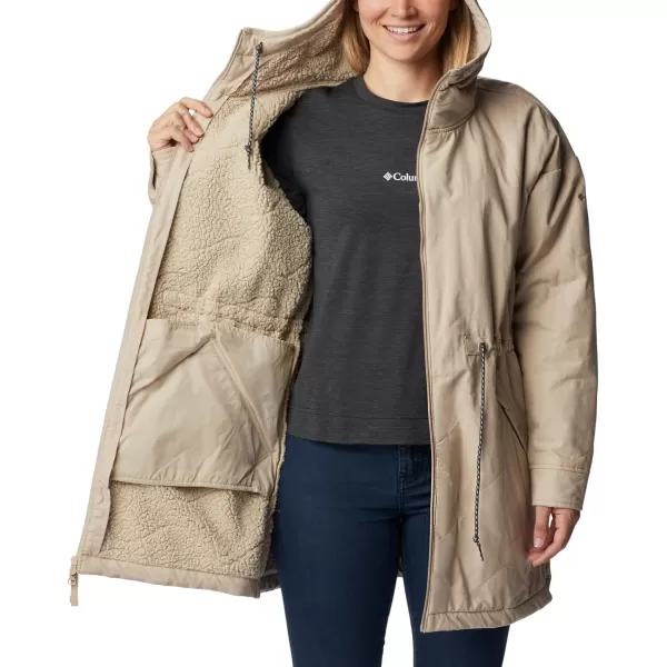 imageColumbia Womens Crystal Crest Quilted JacketAncient Fossil