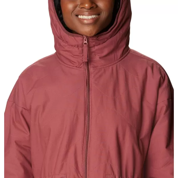 imageColumbia Womens Crystal Crest Quilted JacketBeetroot