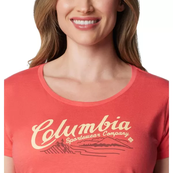 imageColumbia Womens Daisy Days Short Sleeve Graphic TeeJuicy HeatherSimply Scripted