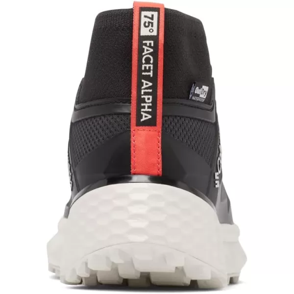 imageColumbia Womens Facet 75 Alpha Outdry Hiking ShoeBlackRed Coral