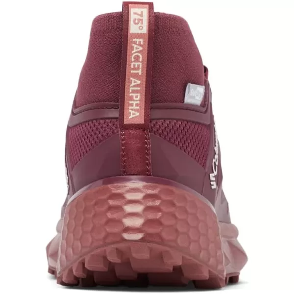 imageColumbia Womens Facet 75 Alpha Outdry Hiking ShoeDeep MadeiraBeetroot