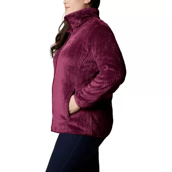 imageColumbia Womens Fire Side Ii Sherpa Full ZipMarionberry