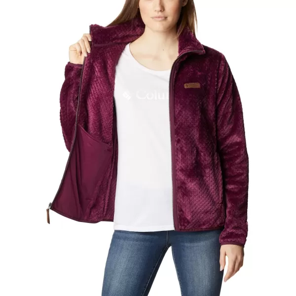 imageColumbia Womens Fire Side Ii Sherpa Full ZipMarionberry