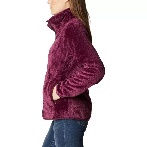 imageColumbia Womens Fire Side Ii Sherpa Full ZipMarionberry