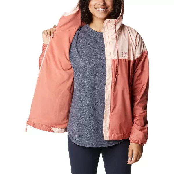imageColumbia Womens Flash Challenger Lined WindbreakerDark CoralPeach Blossom