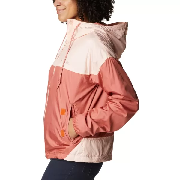 imageColumbia Womens Flash Challenger Lined WindbreakerDark CoralPeach Blossom