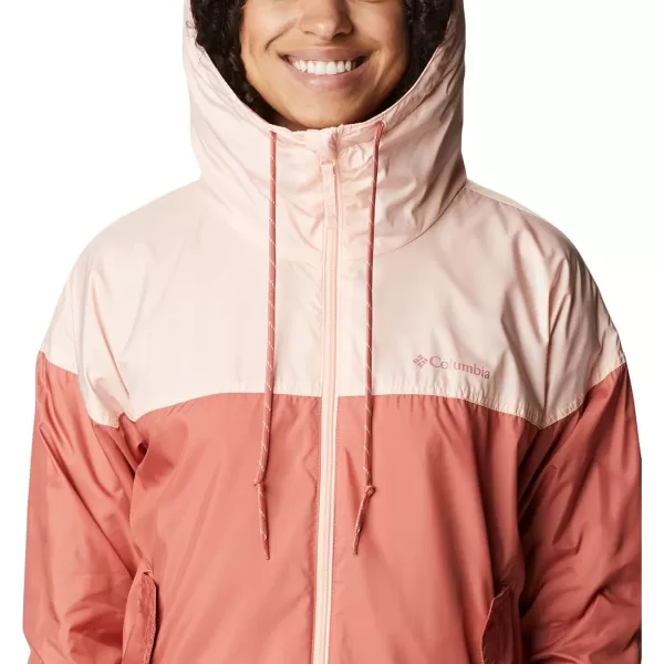 imageColumbia Womens Flash Challenger Lined WindbreakerDark CoralPeach Blossom