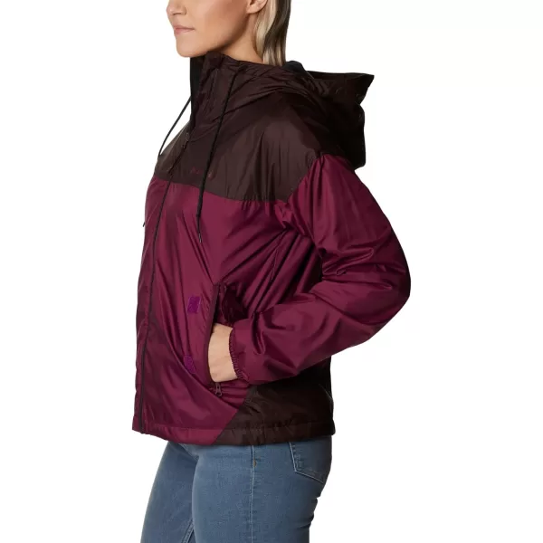 imageColumbia Womens Flash Challenger Lined WindbreakerMarionberryNew Cinder
