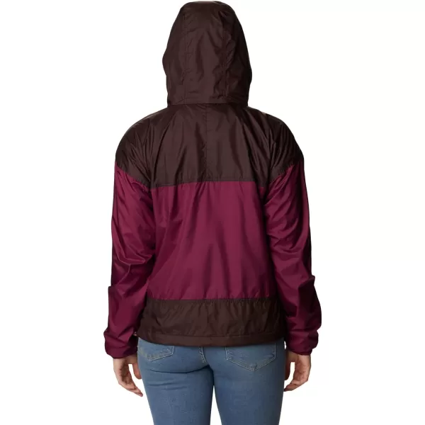 imageColumbia Womens Flash Challenger Lined WindbreakerMarionberryNew Cinder