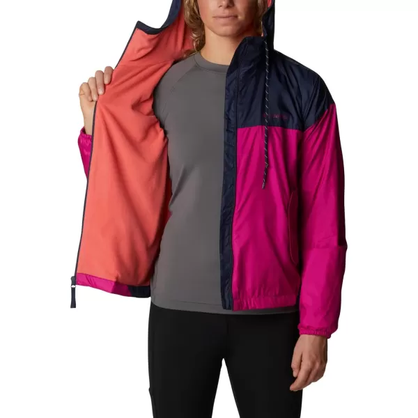 imageColumbia Womens Flash Challenger Lined WindbreakerWild FuchsiaNocturnal