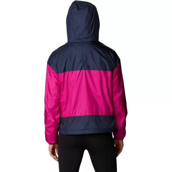 imageColumbia Womens Flash Challenger Lined WindbreakerWild FuchsiaNocturnal