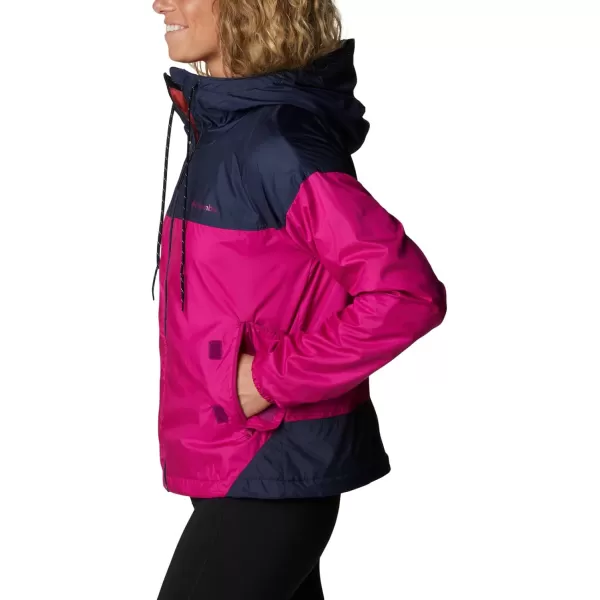 imageColumbia Womens Flash Challenger Lined WindbreakerWild FuchsiaNocturnal